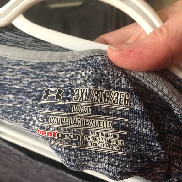 Men’s under armour lot, 3 shirts size 3x - Picture 3 of 3